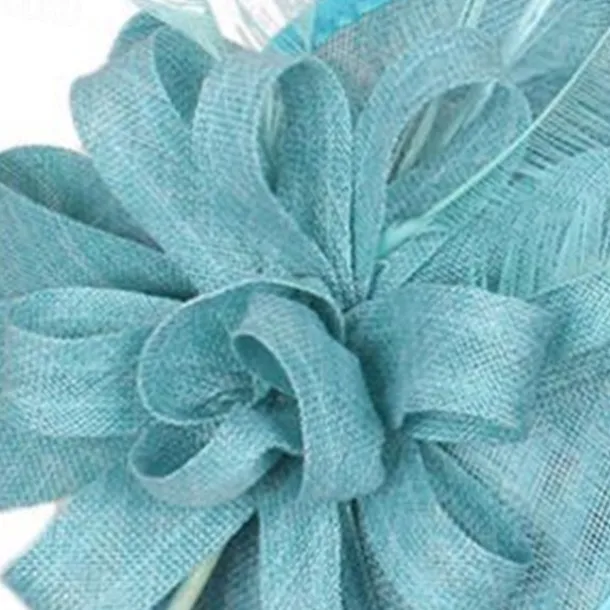 Fascinators Hats Headpiece Sinamay Formal Wedding Kentucky Derby Horse Race Church Elegant Glam Retro With Feather Headpiece Headwear