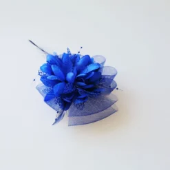 Fascinators Headwear Feather Net Wedding Tea Party Horse Race Ladies Day Cocktail Vintage Style Elegant With Floral Headpiece Headwear dress to impress Race Day Dress