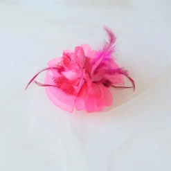 Fascinators Headwear Feather Net Wedding Tea Party Horse Race Ladies Day Cocktail Vintage Style Elegant With Floral Headpiece Headwear dress to impress Race Day Dress