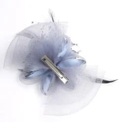 Fascinators Headwear Feather Net Wedding Tea Party Horse Race Ladies Day Cocktail Vintage Style Elegant With Floral Headpiece Headwear dress to impress Race Day Dress