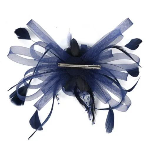 Fascinators Headwear Headpiece Tulle Feathers Formal Business / Ceremony / Fall Wedding Kentucky Horse Race Ladies Day Vintage Elegant With Feather Bowknot Headpiece Headwear Race Day Dress