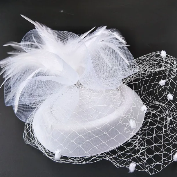 Fascinators Kentucky Derby Hat Headwear Net Pillbox Hat Wedding Special Occasion Horse Race Ladies Day Melbourne Cup With Floral Headpiece Headwear