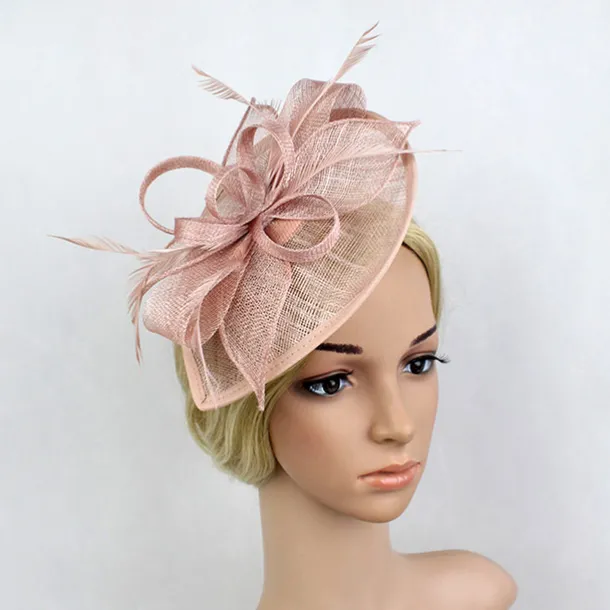 Fascinators Kentucky Derby Hat Flowers Headwear Plastic Saucer Hat Wedding Special Occasion Party / Evening Ladies Day Melbourne Cup With Floral Headpiece Headwear