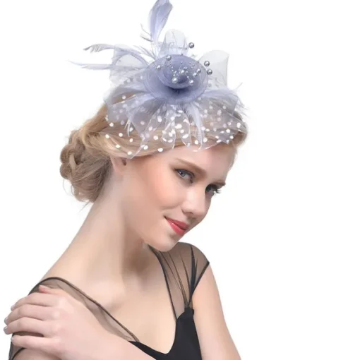 Fascinators Kentucky Derby Hat Headwear Organza Polyester / Polyamide Bucket Hat Party Holiday Melbourne Cup Cocktail Royal Astcot With Feather MiniSpot Headwear
