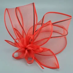Fascinators Net Veil Hat Wedding Horse Race With Cap Floral Headpiece Headwear