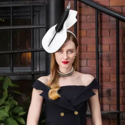 Fascinators Polyester Kentucky Derby Hat / Headwear with Feather / Floral 1pc Wedding / Party / Evening / Tea Party Headpiece
