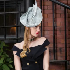 Fascinators Polyester Kentucky Derby Hat / Headwear with Feather / Floral 1pc Wedding / Party / Evening / Tea Party Headpiece