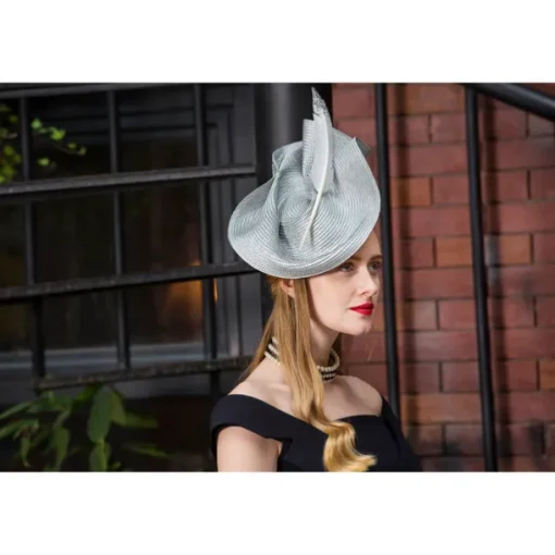 Fascinators Polyester Kentucky Derby Hat / Headwear with Feather / Floral 1pc Wedding / Party / Evening / Tea Party Headpiece