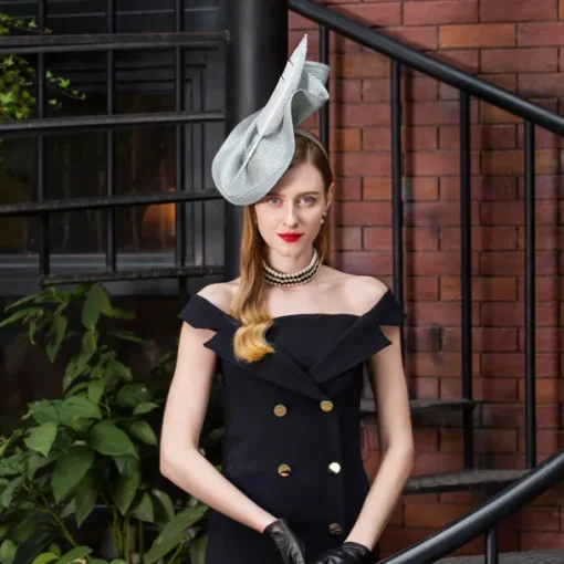 Fascinators Polyester Kentucky Derby Hat / Headwear with Feather / Floral 1pc Wedding / Party / Evening / Tea Party Headpiece