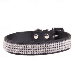Fashion Decorative Pet Collar Neckband Rhinestone Dog Belt Pet Neck Set Collar