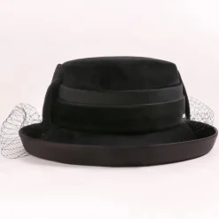 Fashion Elegant Velvet Fascinators / Hats with Bowknot / Satin Bowknot / Tulle 1PC Special Occasion / Party / Evening / Ladies Day Headpiece