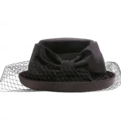 Fashion Elegant Velvet Fascinators / Hats with Bowknot / Satin Bowknot / Tulle 1PC Special Occasion / Party / Evening / Ladies Day Headpiece