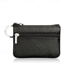 Fashion Leather Mini Coin Change Purse Wallet Clutch Zipper Small Soft Key Card Holder Money Bag Pocket Wallets