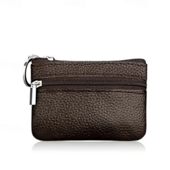 Fashion Leather Mini Coin Change Purse Wallet Clutch Zipper Small Soft Key Card Holder Money Bag Pocket Wallets