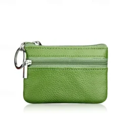 Fashion Leather Mini Coin Change Purse Wallet Clutch Zipper Small Soft Key Card Holder Money Bag Pocket Wallets