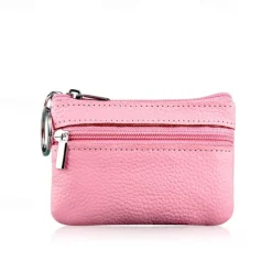 Fashion Leather Mini Coin Change Purse Wallet Clutch Zipper Small Soft Key Card Holder Money Bag Pocket Wallets