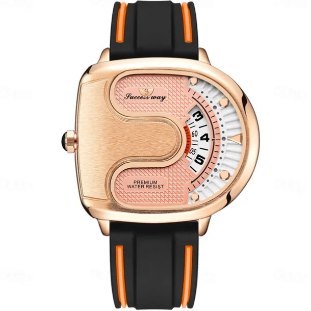 Fashion Personality Trend Sports Leisure Large Dial Men's Quartz Watch