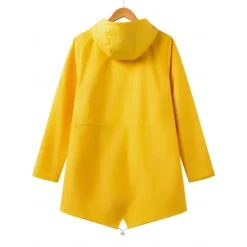 Fashionable Thin Waterproof Fabric Jacket Women's Outdoor Windbreaker Women's Outdoor Solid Color Casual Wear