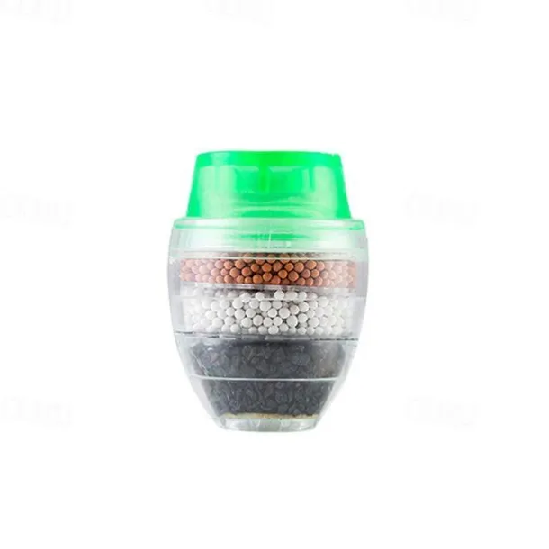 Faucet Filter Tap Water Filter Purifier Kitchen Anti-Splash Activated Carbon 5-Layer Water Filter