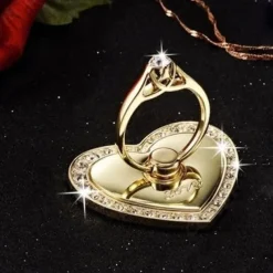 Finger ring phone holder