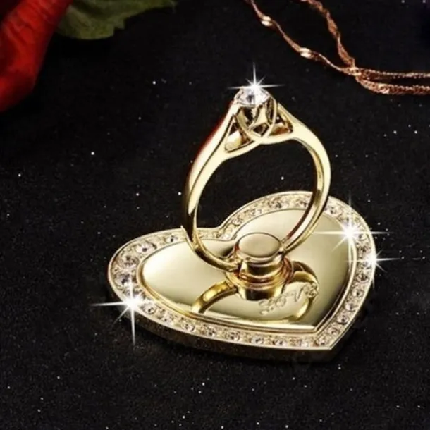 Finger ring phone holder