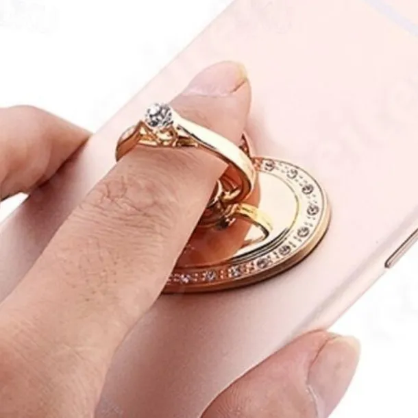 Finger ring phone holder
