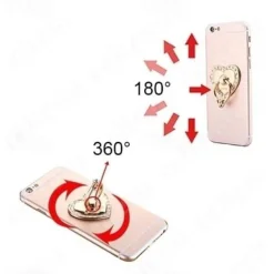 Finger ring phone holder