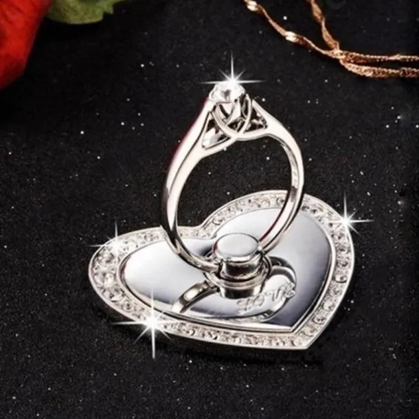 Finger ring phone holder