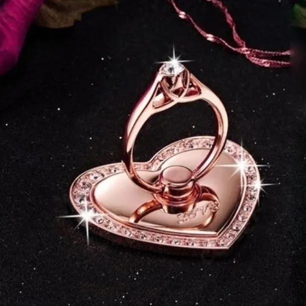 Finger ring phone holder