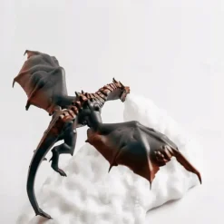 Fire Dragon Lamp Light 3D Printed Night Light LED Moon Light Gift for Boys and Girls Bedroom Kids Room with USB Rechargeable