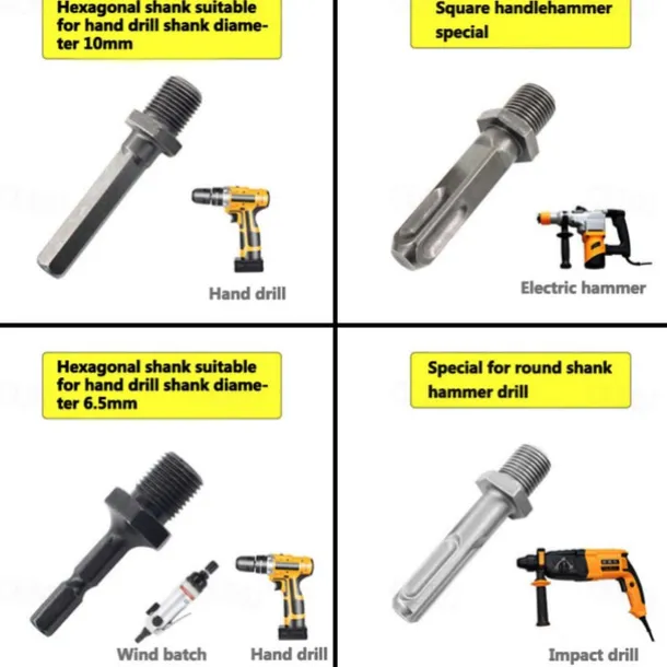 Firewood Log Splitter Drill Bit Wood Splitter Drill Bits Hex Shank Removable Heavy Duty Drill Screw Cone Driver 38mm/42mm/45mm (1.5"/1.65"/1.77")
