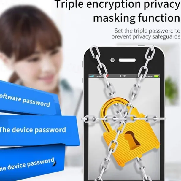 Five Lens HD 1080P/720P Wireless Speed Dome PTZ WiFi IP Camera Two-way Intercom Full Color Night Vision Motion Detection 5G Dual-band IP66 Waterproof Indoor and Outdoor Surveillance Camera