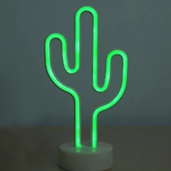 Flamingo Coconut Tree Cactus Decoration Light Night Light New Year's Xmas Decoration AA Batteries Powered USB 1pc