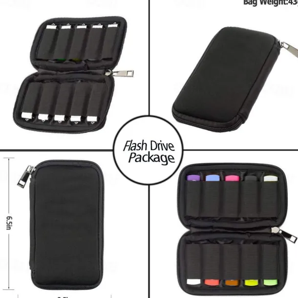 Flash Drive Case USB Storage Case JBOS USB Holder Storage Bag for USB Flash Drive Electronic Accessories Organizer for USB Flash Drive, USB Case, Thumb Drive Caes, Jump Drive Case, USB Organizer