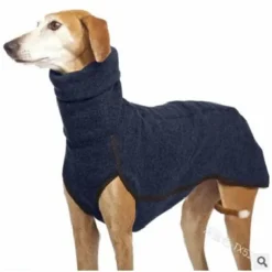 Fleece Dog Apparel Winter Warm Dog Coat Doggie Turtleneck Cozy Jacket Soft Shirt Vest Pet Outfits for Small Medium Large Dogs Greyhound