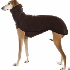 Fleece Dog Apparel Winter Warm Dog Coat Doggie Turtleneck Cozy Jacket Soft Shirt Vest Pet Outfits for Small Medium Large Dogs Greyhound
