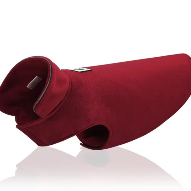 Fleece Dog Coat Pet Jacket Reflective For Cold Weather For Extra Large To Small Pets(grey)for Corgi Husky Yingdou Golden Retriever