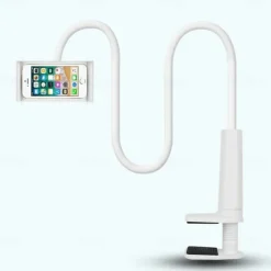 Flexible 360 Lazy Bed Desk Phone Holder & Stands Gooseneck Mount Stand For iPad Android Tablet