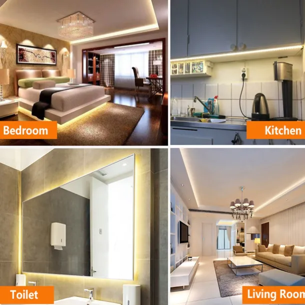 Flexible Rope LED Strip Light 220V-240V 5050 Waterproof High Safety High Brightness Warm White Blue Red Green Outdoor EU Plug