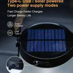 Flickering Flame Solar Lanterns, Dancing Flame Solar Lantern Outdoor Lights, Automatic Light Sensor, Waterproof Hanging Lantern for Pathway Yard Patio Porch Garden Decor