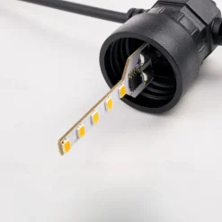 Flickering S14 Flame String Lights 5M 10 LED /10M 20LED String Lights for Outside Plug in Garden Lights for Halloween Christmas Connectable Backyard Decorative Lights Cafe Bistro Patio