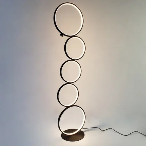 Floor Lamp Ambient Lamps / Decorative Modern Contemporary / Nordic Style LED power supply For Bedroom / Study Room / Office Aluminum 85-265V Black / White