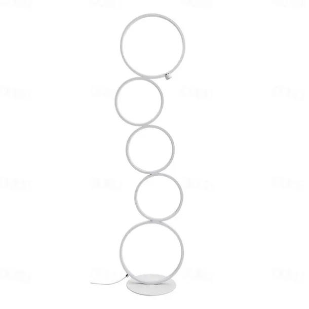 Floor Lamp Ambient Lamps / Decorative Modern Contemporary / Nordic Style LED power supply For Bedroom / Study Room / Office Aluminum 85-265V Black / White
