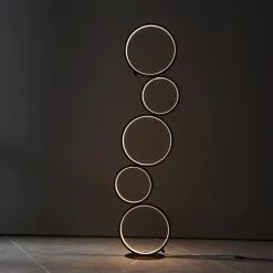 Floor Lamp Ambient Lamps / Decorative Modern Contemporary / Nordic Style LED power supply For Bedroom / Study Room / Office Aluminum 85-265V Black / White
