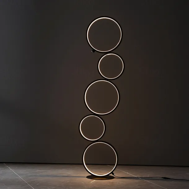 Floor Lamp Ambient Lamps / Decorative Modern Contemporary / Nordic Style LED power supply For Bedroom / Study Room / Office Aluminum 85-265V Black / White