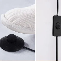 Floor Lamp Modern Contemporary / Nordic Style For Study Room / Office / Indoor Metal 220V / 110V White / Grey