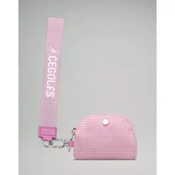 Floral Print Single Pouch Wristlet