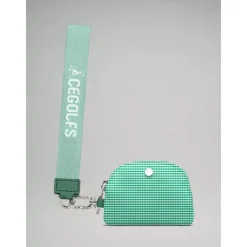 Floral Print Single Pouch Wristlet