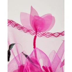 Flowers Feather Net Kentucky Derby Hat Fascinators Headpiece with Feather Floral 1PC Horse Race Ladies Day Melbourne Cup Headpiece dress to impress Race Day Dress 2025