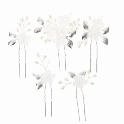 Flowers Headdress Headpiece Alloy Wedding Special Occasion Wedding Bridal With Imitation Pearl Flower Headpiece Headwear
